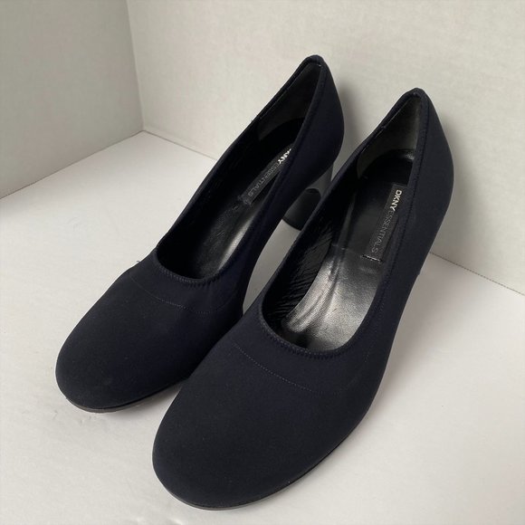 COPY - DKNY Slip On Pumps Navy Blue In Size 8.5 - Picture 6 of 6